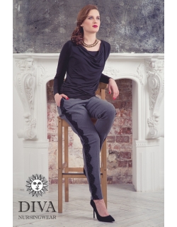 Топ для кормящих и беременных Diva Nursingwear Bella, цвет Nero