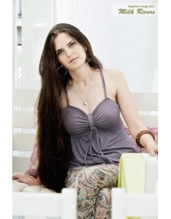 Топ для кормления Milk Rivers "Angelina's Voyage", аметист