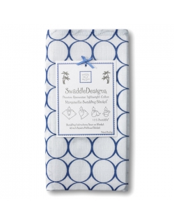 Пеленка детская тонкая SwaddleDesigns Маркизет True Blue Mod C