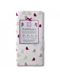 Пеленка детская тонкая SwaddleDesigns Маркизет VB Lt. Chickies