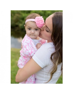 Пеленка детская тонкая SwaddleDesigns Маркизет Pink Lus