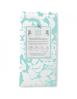 Пеленка детская тонкая SwaddleDesigns Маркизет Маркизет SeaCrystal Lush
