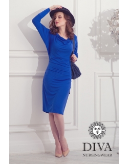 Платье для кормящих и беременных Diva Nursingwear Paola, цвет Azzurro
