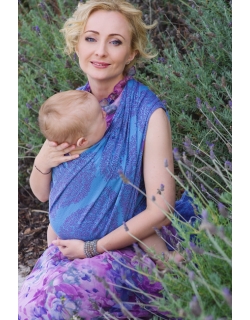 Слинг-шарф Diva Essenza, Celeste с бамбуком