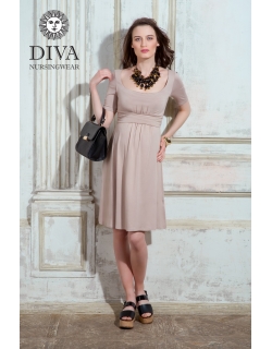 Платье для кормящих и беременных Diva Nursingwear Stella, Grano