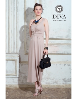 Сарафан для кормящих и беременных Diva Nursingwear Alba Maxi, Grano