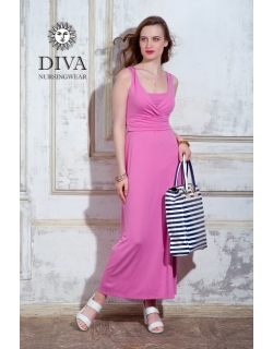 Сарафан для кормящих и беременных Diva Nursingwear Alba Maxi, Rose