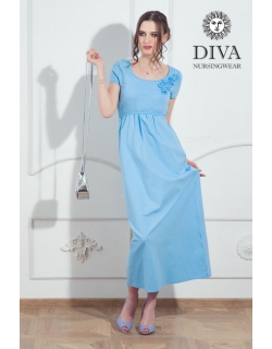 Платье для кормящих и беременных Diva Nursingwear Dalia, цвет Celeste