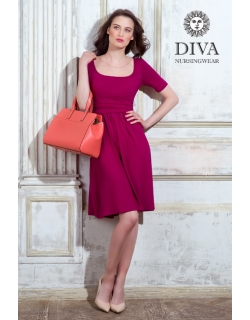 Платье для кормящих и беременных Diva Nursingwear Stella, Berry