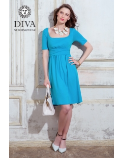 Платье для кормящих и беременных Diva Nursingwear Stella, Celeste