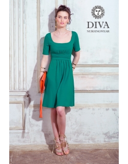 Платье для кормящих и беременных Diva Nursingwear Stella, Smeraldo