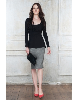 Топ для кормящих и беременных Diva Nursingwear Alba, цвет Nero