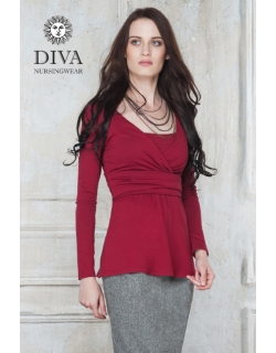 Топ для кормящих и беременных Diva Nursingwear Alba, цвет Berry