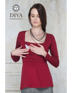 Топ для кормящих и беременных Diva Nursingwear Alba, цвет Berry