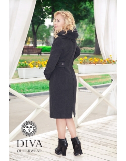 Слингопальто демисезонное Diva Outerwear Antracite