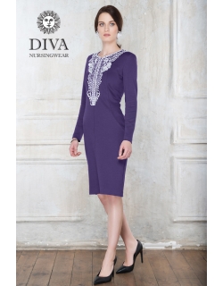 Платье для кормящих Diva Nursingwear Carmela, цвет Mora