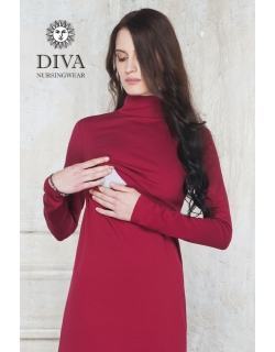 Платье для кормящих Diva Nursingwear Simone, цвет Berry