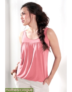 Топ для кормления Mothers en Vogue "Britney Bubble Tank", цвет розовый