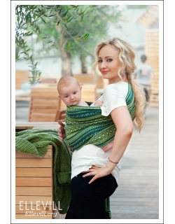 Слинг с кольцами Ellevill Zara Lemongrass