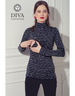 Топ для кормящих Diva Nursingwear  Felisa Strisce, цвет Azzurro