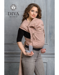 Май-слинг Diva Basico, Aurora с капюшоном