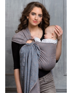 Слинг с кольцами Diva Basico, Cacao