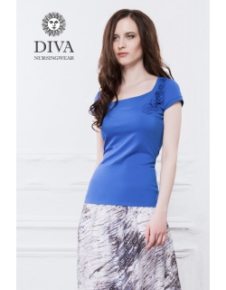 Топ для кормления Diva Nursingwear Dalia, цвет Azzurro