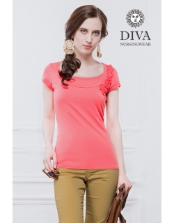 Топ для кормления Diva Nursingwear Dalia, цвет Corallo