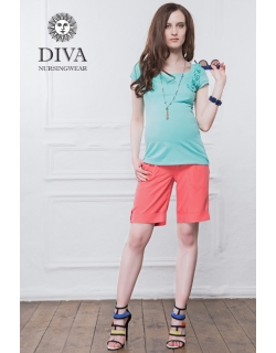 Шорты для беременных и родивших Diva Nursingwear Deborah, Corallo