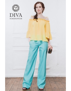 Брюки для беременных и кормящих Diva Nursingwear Deborah, Menta
