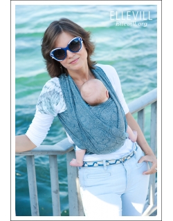 Слинг с кольцами Ellevill Paisley Ink