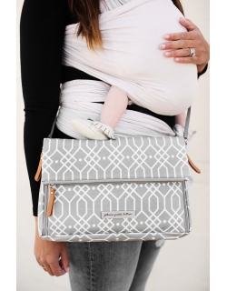 Сумка для мамы Petunia Crossover Clutch: Electric Citrus