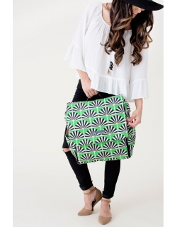 Сумка для мамы Petunia Boxy Backpack: Playful Palm Springs
