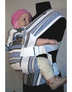 Слинг-рюкзак Karaush, Ellevill Zara Tricolor Blue