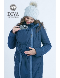 Слингокуртка зимняя 4 в 1 Diva Outerwear Azzurro