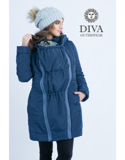 Слингокуртка зимняя 4 в 1 Diva Outerwear Azzurro