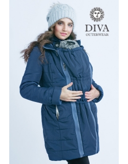 Слингокуртка зимняя 4 в 1 Diva Outerwear Azzurro