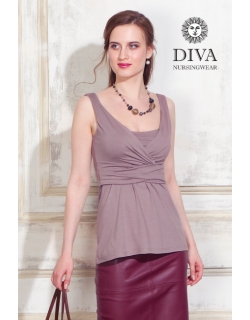 Топ для кормящих и беременных Diva Nursingwear Alba, Cacao