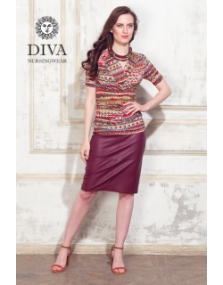 Топ для кормящих и беременных Diva Nursingwear Lucia, принт Etna