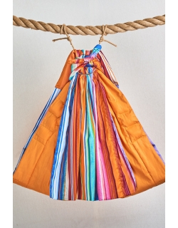 Слинг с кольцами Баюшка двуслойный, Многоцветный