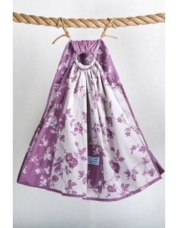 Слинг с кольцами Баюшка однослойный, Сакура