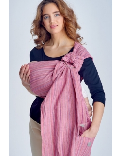 Слинг с кольцами Баюшка однослойный, Сирень