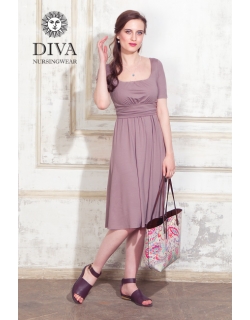 Платье для кормящих и беременных Diva Nursingwear Stella, Cacao