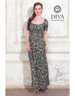 Платье для кормящих и беременных Diva Nursingwear Stella Maxi, Giardino