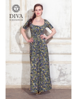 Платье для кормящих и беременных Diva Nursingwear Stella Maxi, Giardino