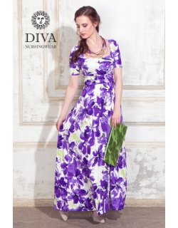 Платье для кормящих и беременных Diva Nursingwear Stella Maxi, Iris