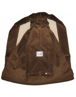 Слинг с кольцами Баюшка двуслойный, Вельвет коричневый