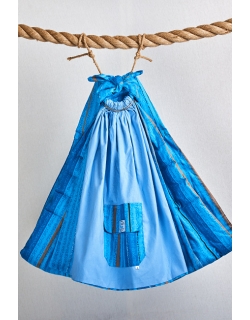 Слинг с кольцами Баюшка двуслойный, Волны