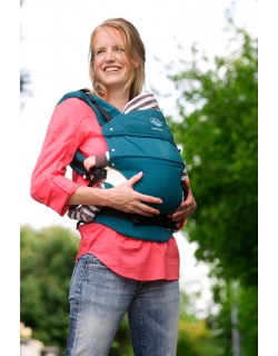 Эрго-рюкзак Manduca, цвет бирюзовый (petrol)