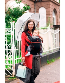 Эрго-рюкзак Manduca, Blackline красный